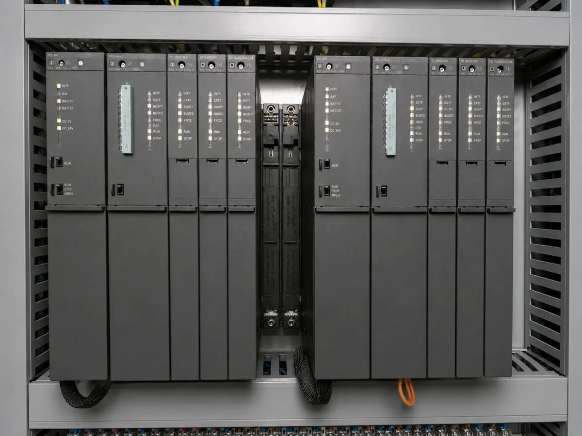 Representative PLC and I/O hardware